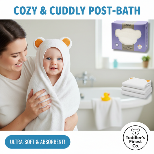 Hooded Baby Bath Towel (Ultra-Soft)