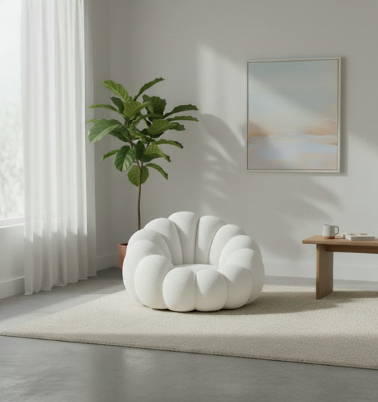 White Cloud Accent Chair