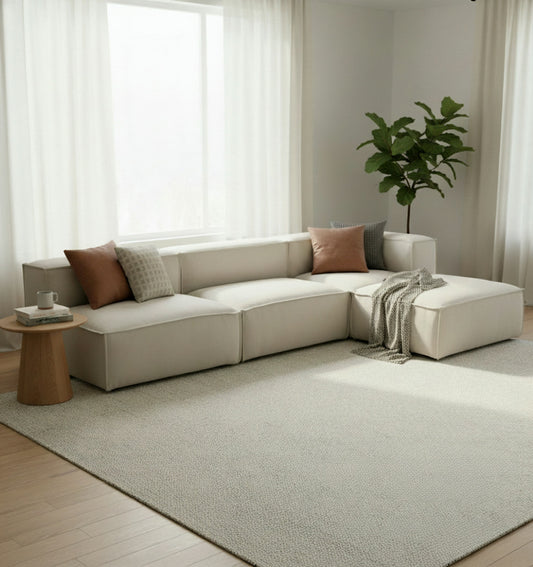 Beige Modular Sofa