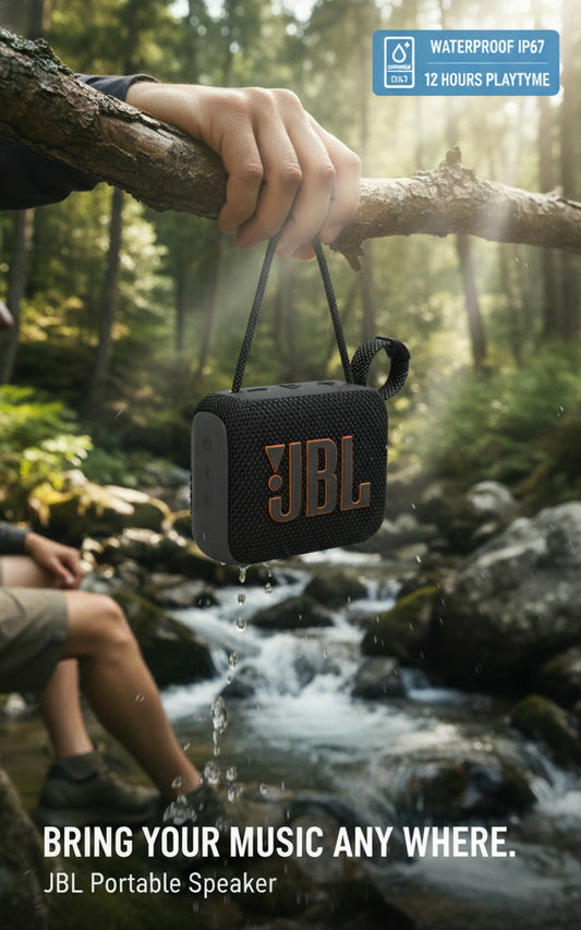 JBL Go 3 Portable Bluetooth Speaker