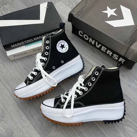 Converse Run Star Hike Platform Hi-Top Black
